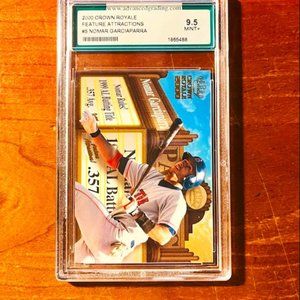 2000 Crown Royale Graded Baseball Card Nomar Garciaparra  Mint 9.5